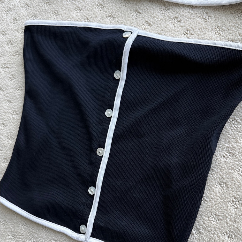 Like New Veronica Beard Strapless Top